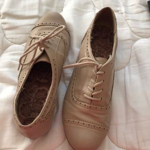 Aldo Size 8 Tan Loafers